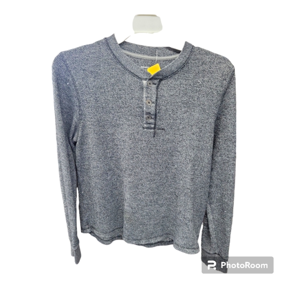 Old Navy Dark Gray Henley